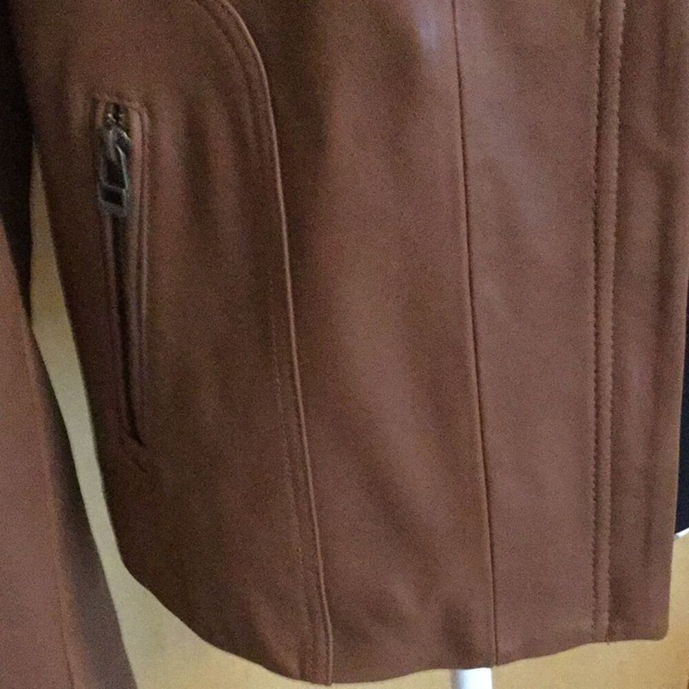 - Hilfiger Jacket, Arley Leather - Picture 6 of 9